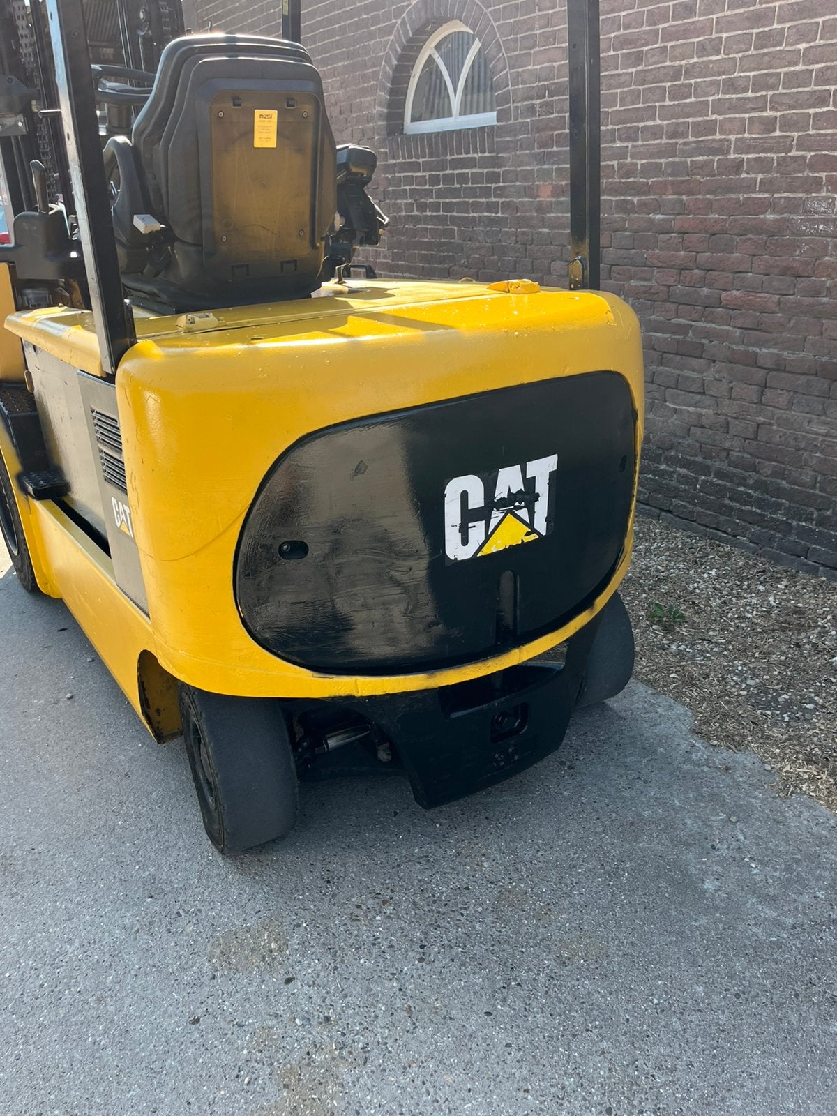 Cat ep30k 3t triplex freelift 2extra ventielen 2013 netjes✅, 1000 tot 2000 kg, Ophalen of Verzenden, Elektrisch, Heftruck