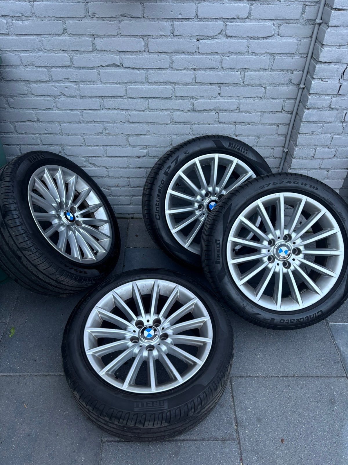 BMW Velgen F10 18 inch Zomerbanden, Auto-onderdelen, Banden en Velgen, Ophalen, 18 inch, Banden en Velgen, Personenwagen