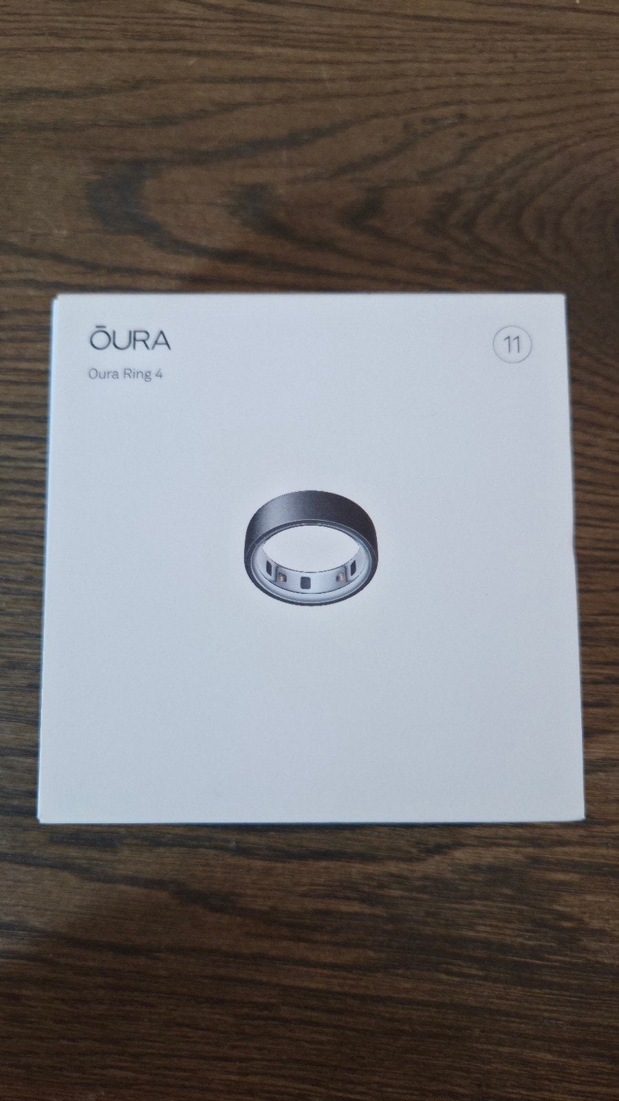 Oura Ring 4 Stealth Noir Mat - Maat 11, Ophalen of Verzenden, Gebruikt, Zwart, Oura