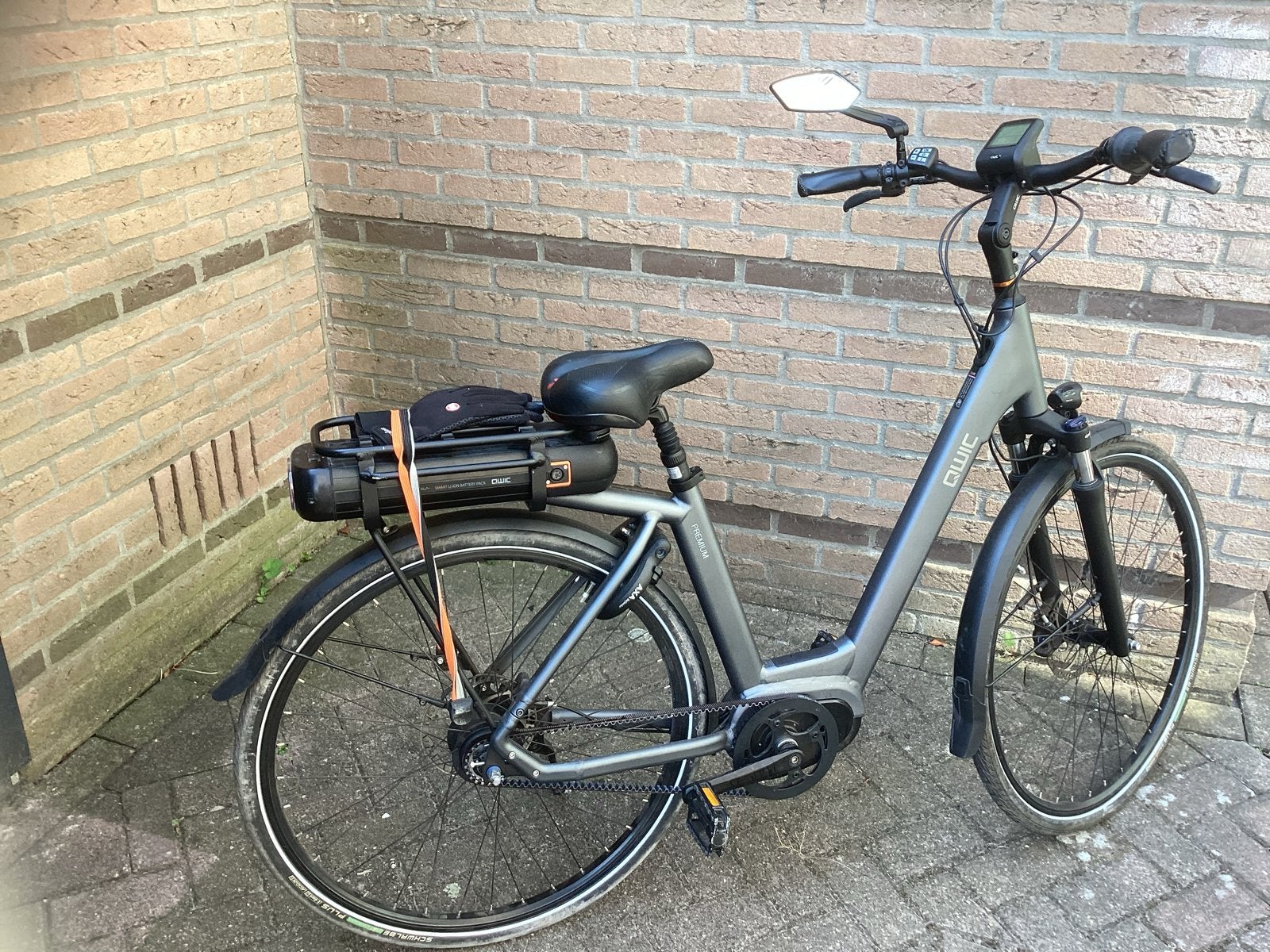 Qwic elektrische fiets - Zo goed als nieuw, Fietsen en Brommers, Elektrische fietsen, Ophalen, Qwic, Zo goed als nieuw, 51 tot 55 cm