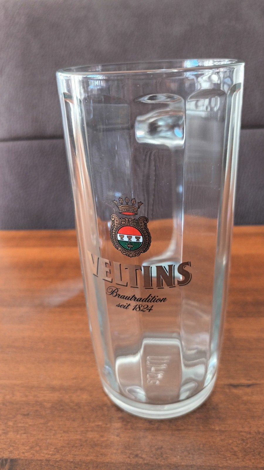 Veltins Bierglas - Stevig en Authentiek, Ophalen of Verzenden, Overige merken, Glas, Overige typen