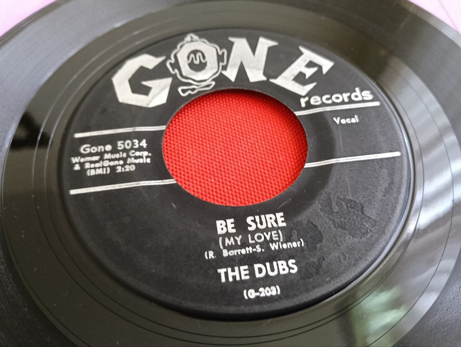 THE DUBS 1958 GONE LABEL DOO WOP ROCK, Cd's en Dvd's, Vinyl Singles, Verzenden