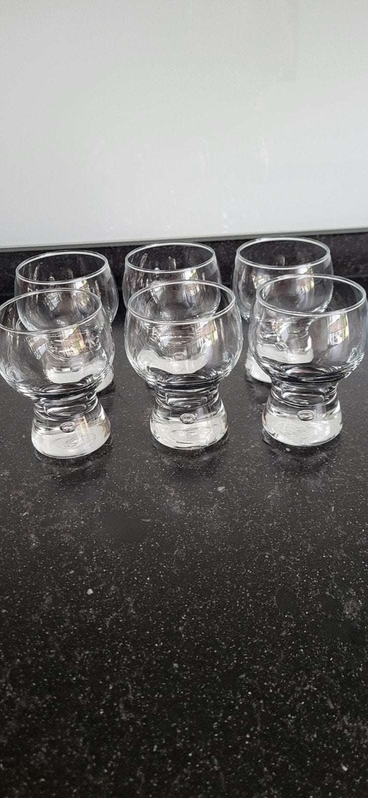 Set van 6 Riedel Glazen - Zo goed als nieuw, Glas of Glazen, Ophalen of Verzenden, Effen, Glas
