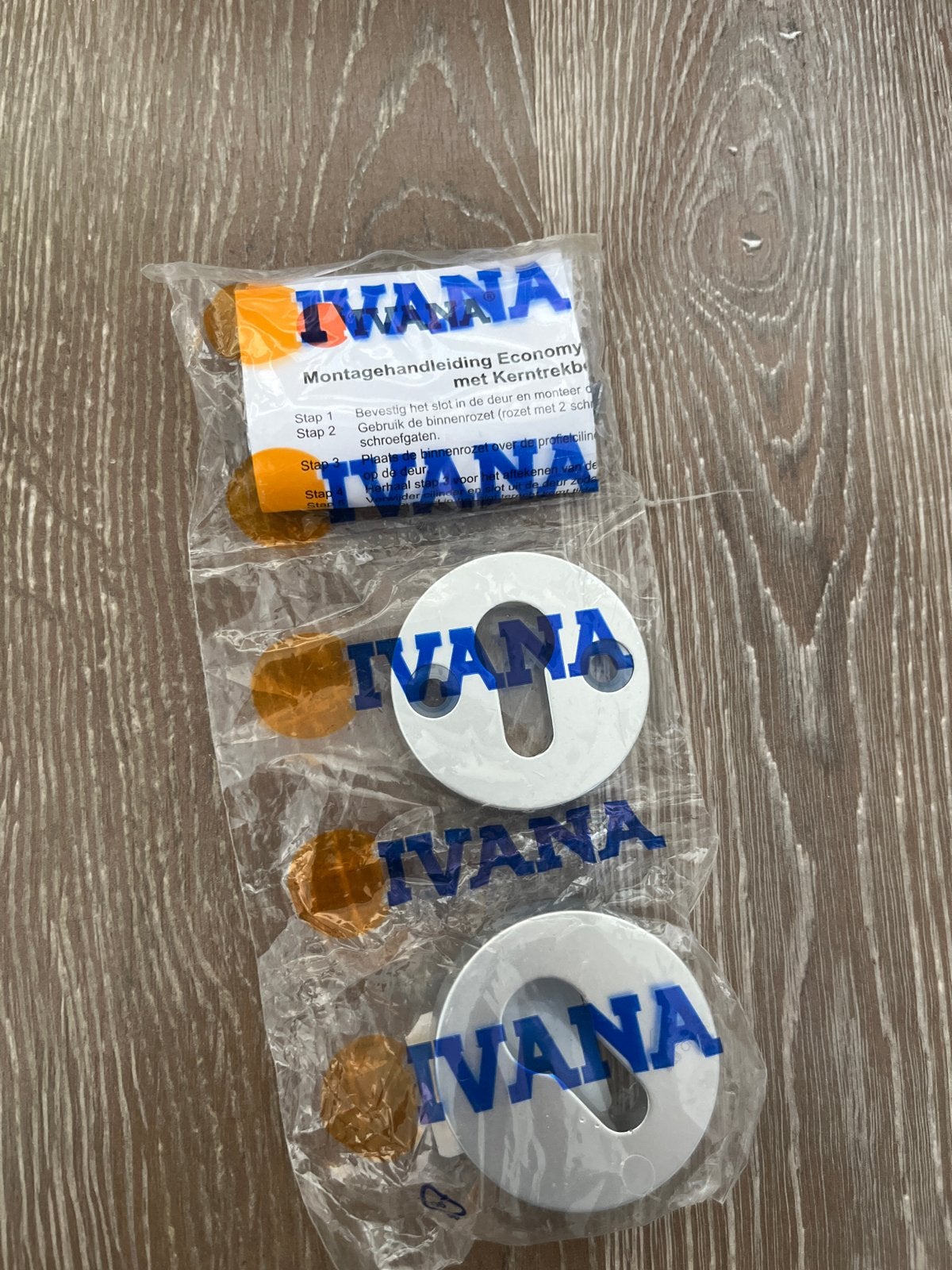 Ivana Economy Veiligheidsrozet 58mm PC met Kerntrekbeveiligi, Ophalen, Nieuw, Overige materialen, Overige typen