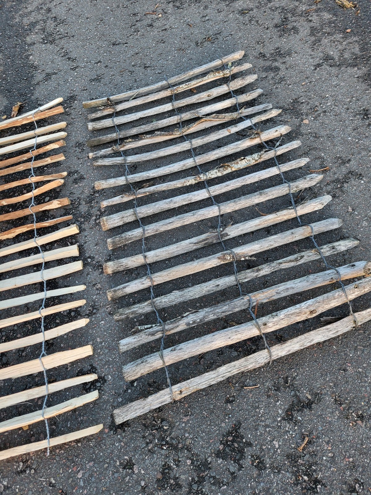Schapenhek. 2 stukken, Ophalen, Nieuw, Hout, Tuinhek