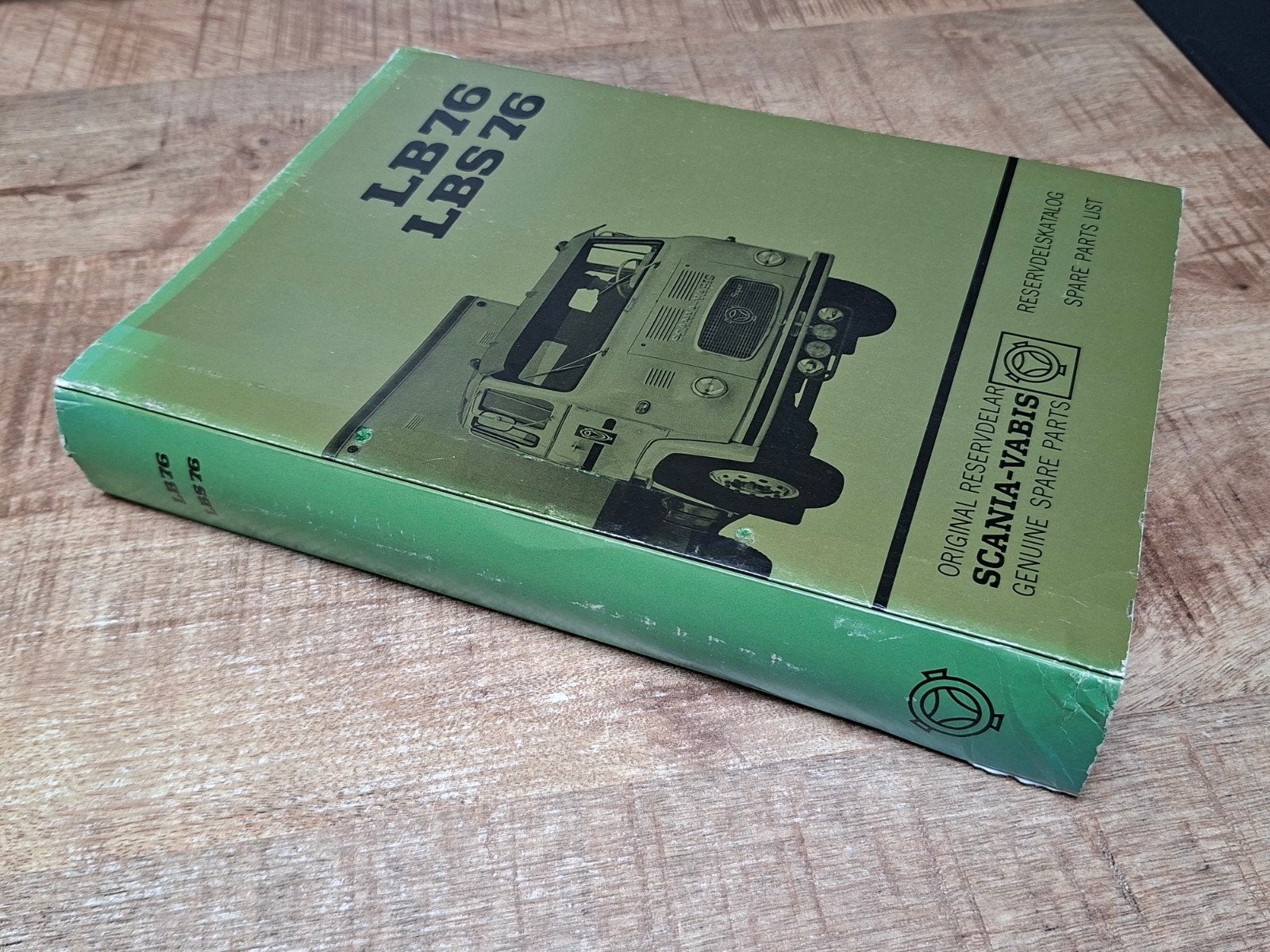 Scania Vabis LB76 Onderdelenboek (2), Ophalen of Verzenden, Auto's