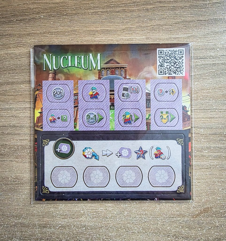 Nucleum: Turbine Development Tiles Promo, Een of twee spelers, Ophalen of Verzenden, Nieuw