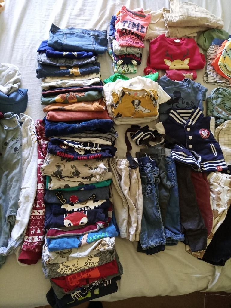 Groot jongens kleding pakket maat 74, Ophalen of Verzenden, Zo goed als nieuw