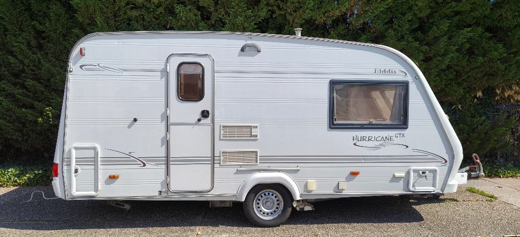 Elddis Hurricane 470 enkele bedden badkamer mover,Gas boiler, Elddis, 750 - 1000 kg, Particulier, Overige