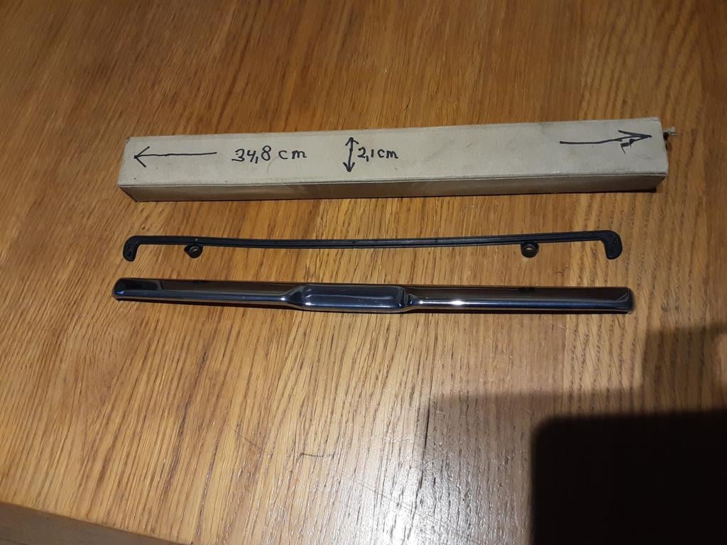 Handgreep chroom voor Kofferdeksel of Achterklep (34,8 cm), Auto-onderdelen, Ophalen of Verzenden