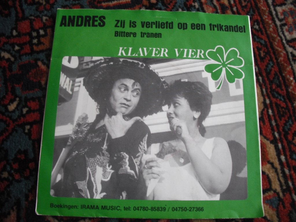 Andres - Zij is verliefd op een frikandel., Ophalen of Verzenden, Zo goed als nieuw, 12 inch, Levenslied of Smartlap