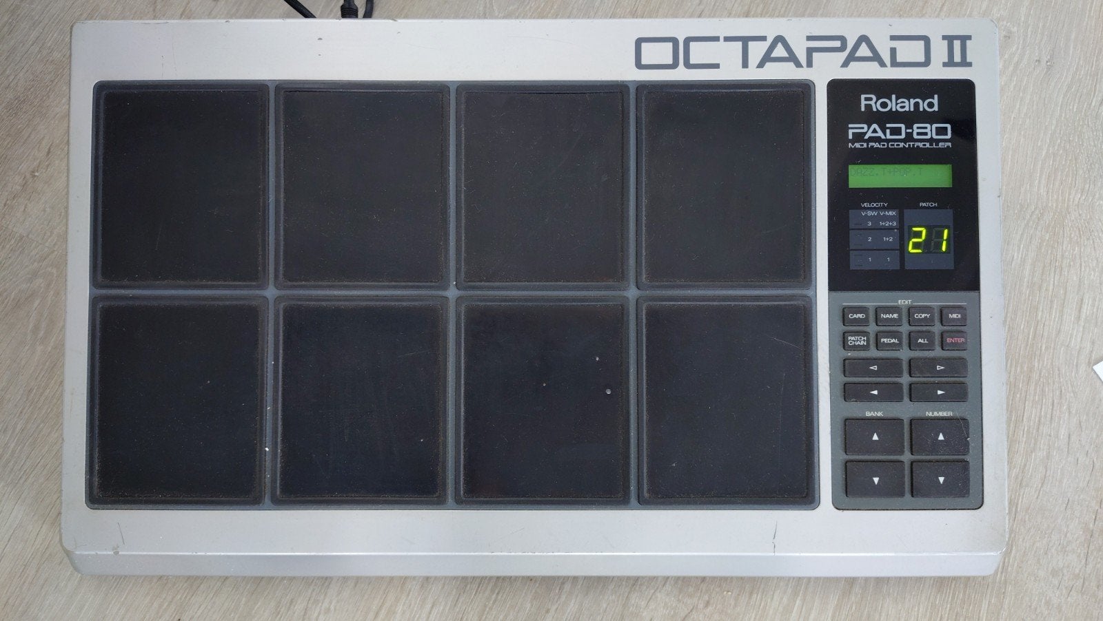 Roland Octapad II PAD-80 MIDI Pad Controller, Muziek en Instrumenten, Ophalen of Verzenden, Zo goed als nieuw