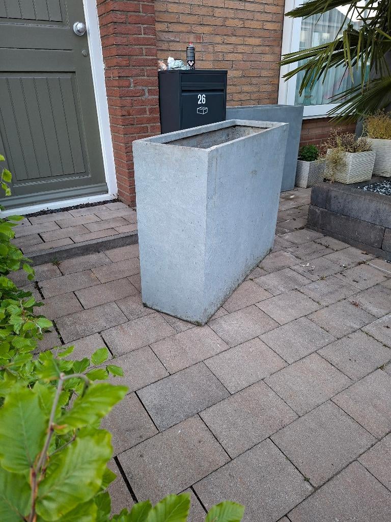 Strakke Plantenbakken (polyester), Ophalen, Kunststof, Gebruikt, 60 tot 100 cm