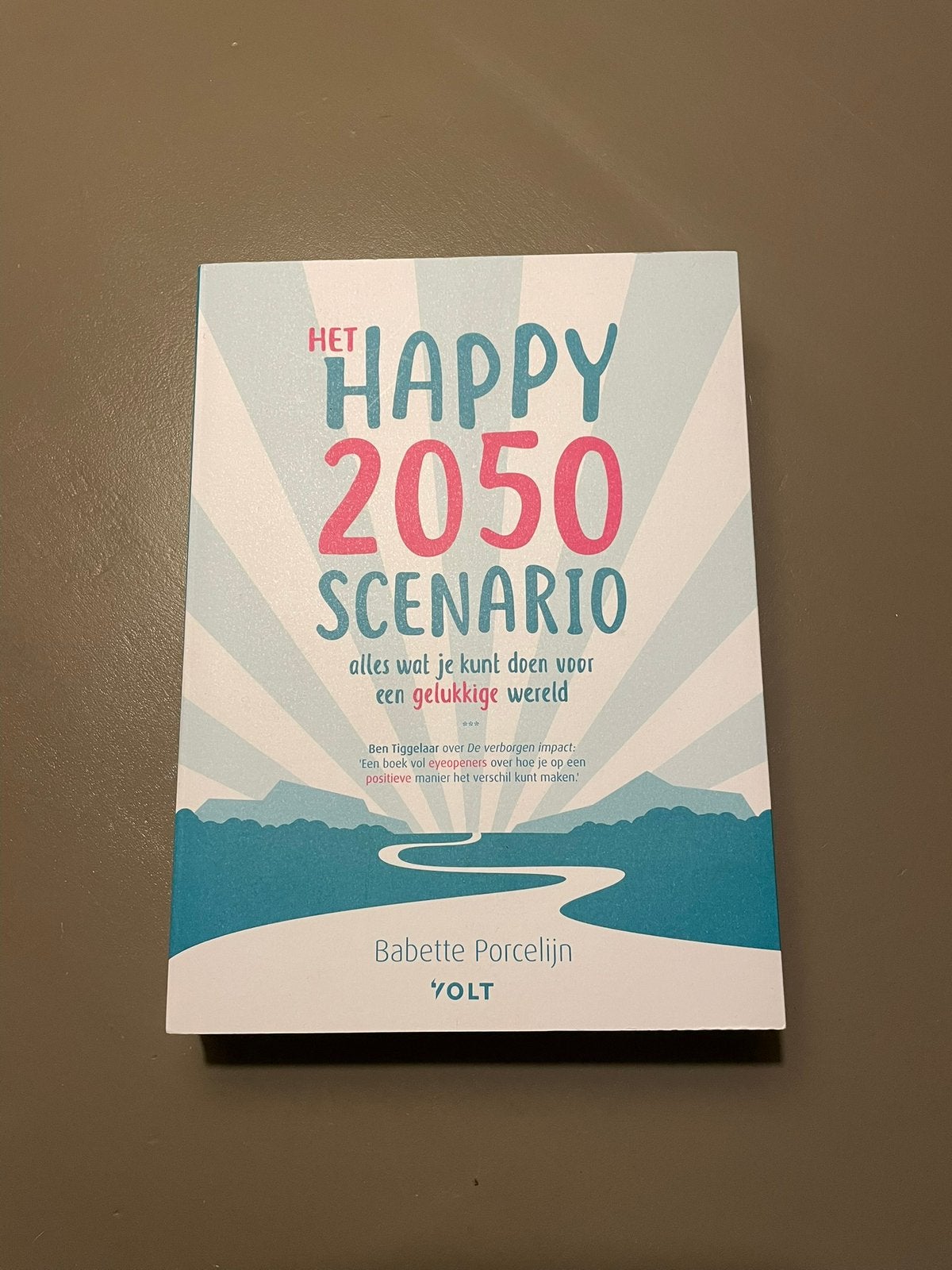 Babette Porcelijn - Het happy 2050 scenario, Babette Porcelijn, Ophalen of Verzenden, Zo goed als nieuw, Nederland