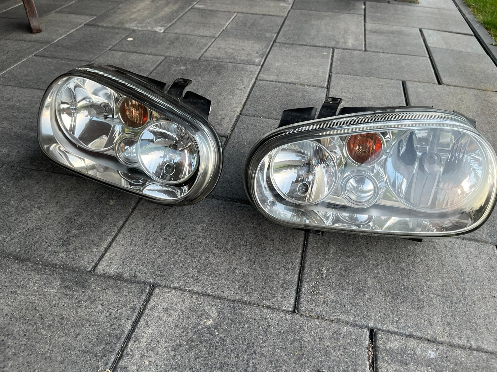 Koplampen golf 4, Auto-onderdelen, Verlichting, Ophalen, Gebruikt, Volkswagen