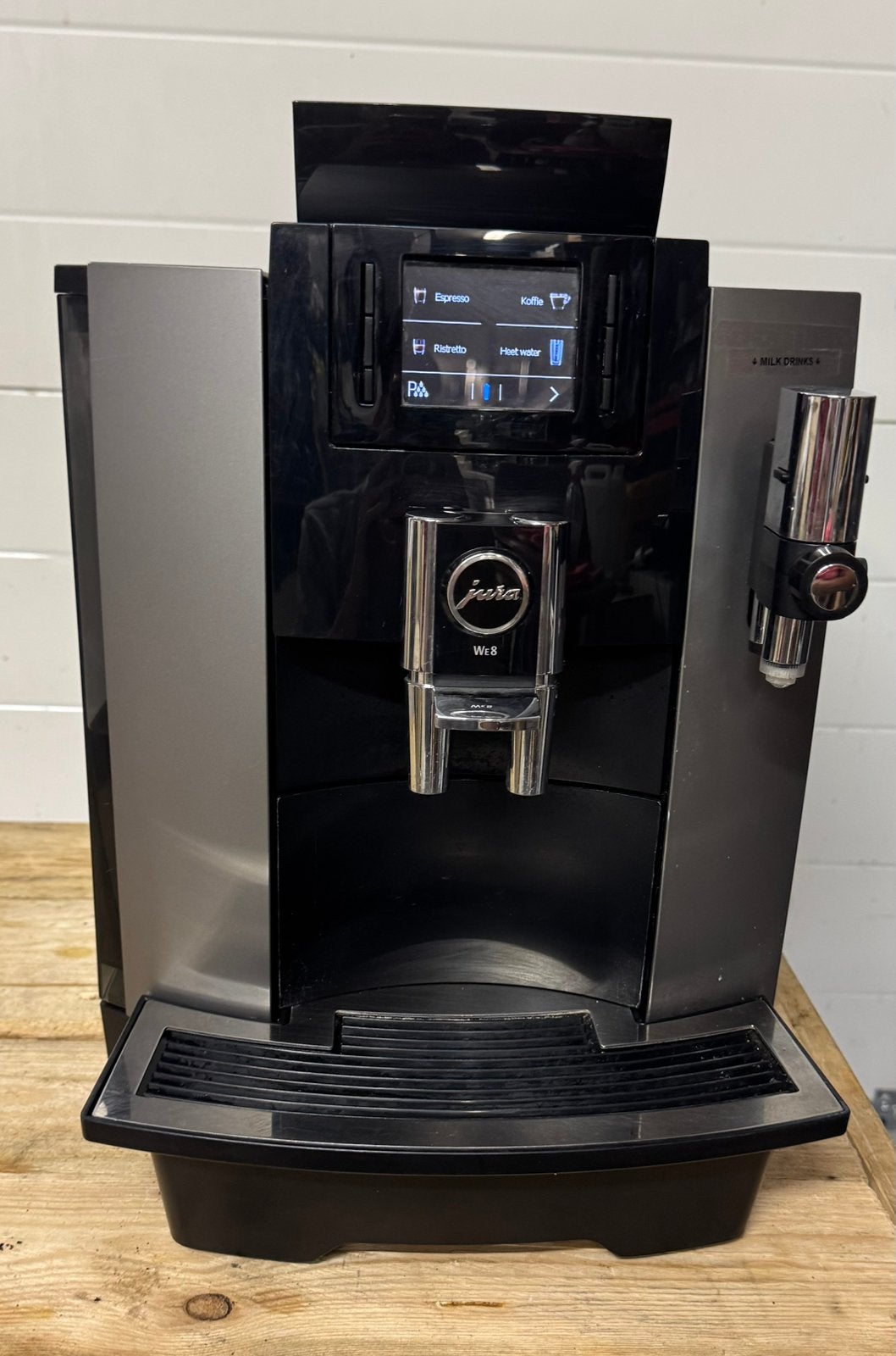 Jura We8+ jura melk koelkast, Ophalen, Koffiebonen, Koffiemachine, Zo goed als nieuw