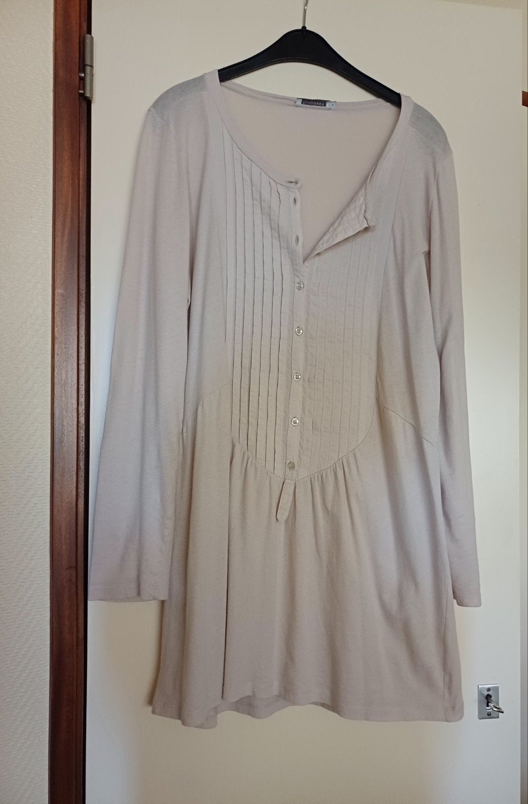 Turnover jurkje - maat 40, Maat 38/40 (M), Verzenden, Beige, Turnover
