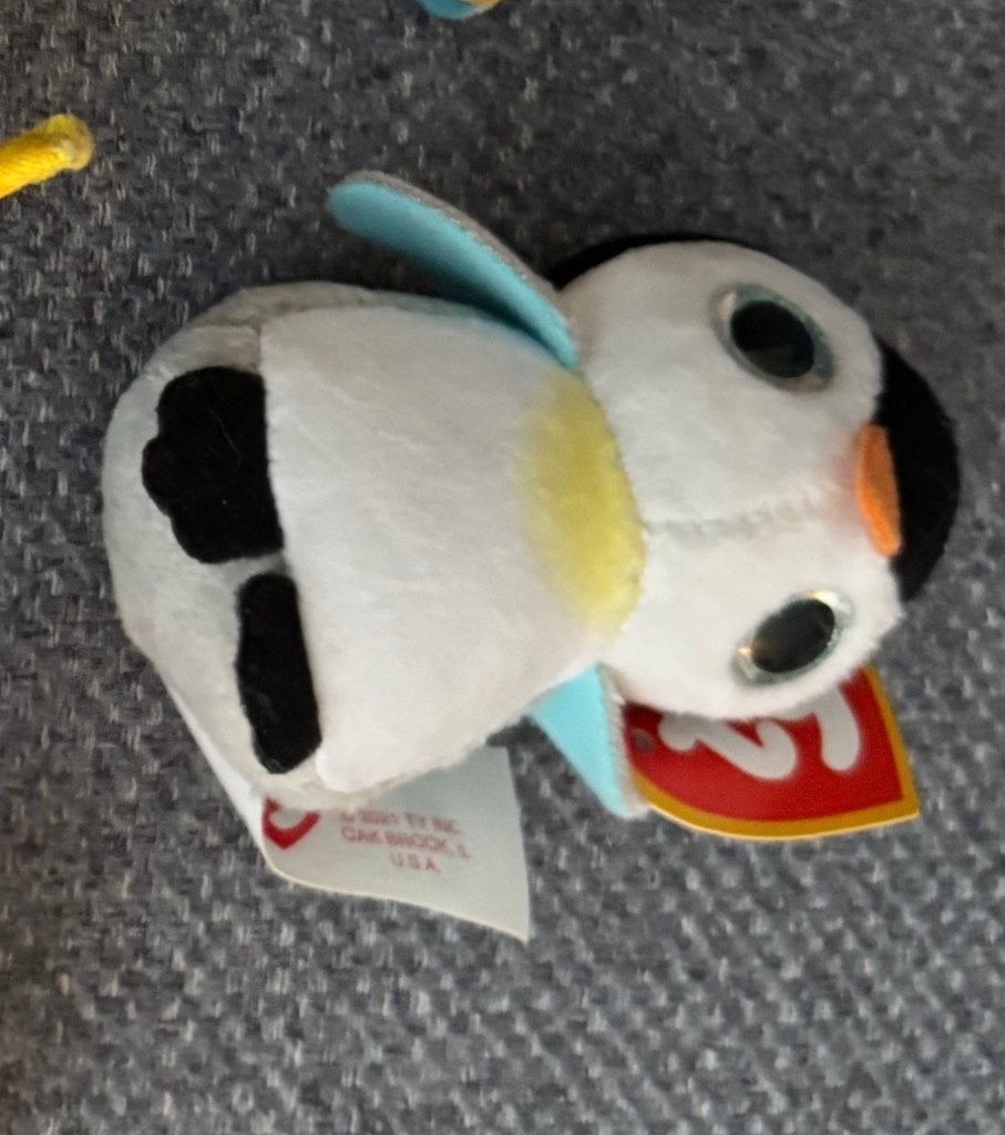 Mini knuffel Ty Boo pinguïn, Ophalen, Overige typen, Ty, Met label