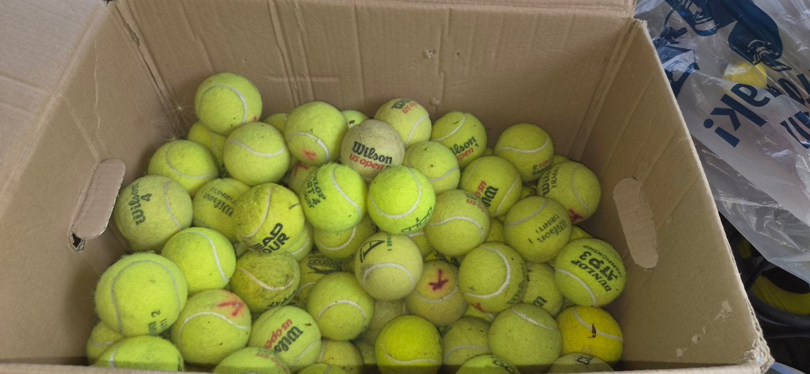 1500 tennisballen bieden, Ophalen of Verzenden