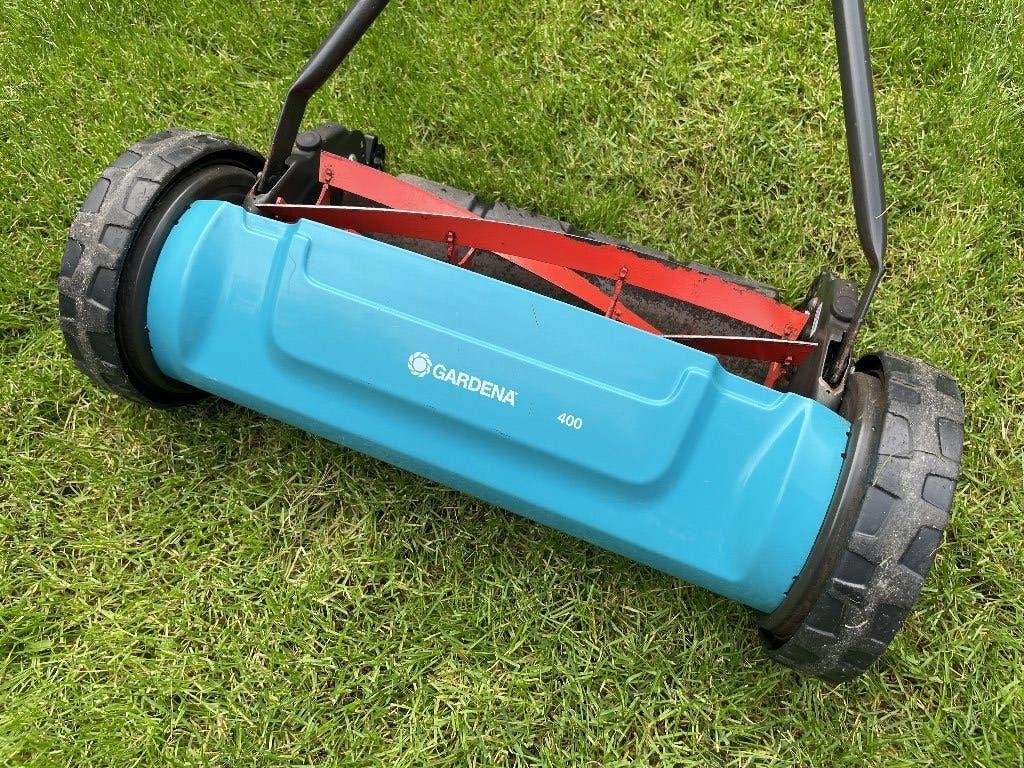 Gardena 400 grasmaaier, Tuin en Terras, Gebruikt, Handgrasmaaier, Ophalen of Verzenden, 40 t/m 49 cm