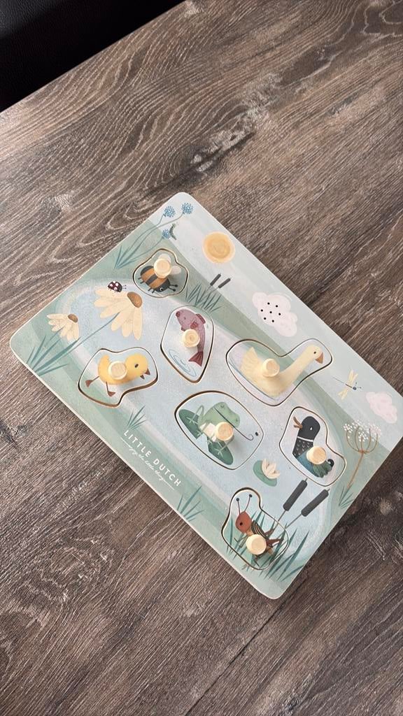 Puzzel little dutch met geluid, Verzenden, Zo goed als nieuw, Overige typen, Met geluid