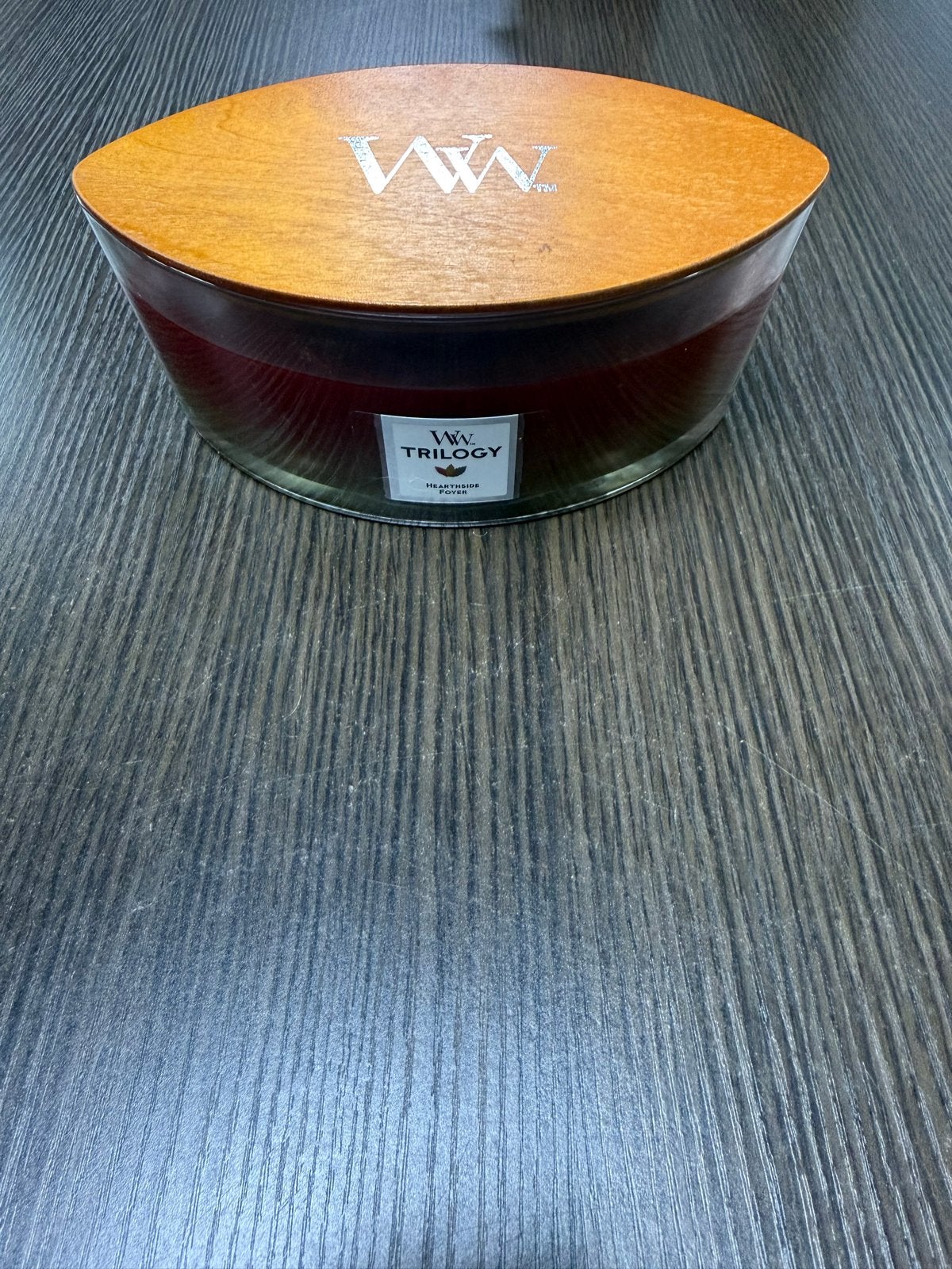 Nieuwe Woodwick Ellipse Kaars - Hearthside Foyer, Meerkleurig, Woodwick, Ophalen of Verzenden, Kaars