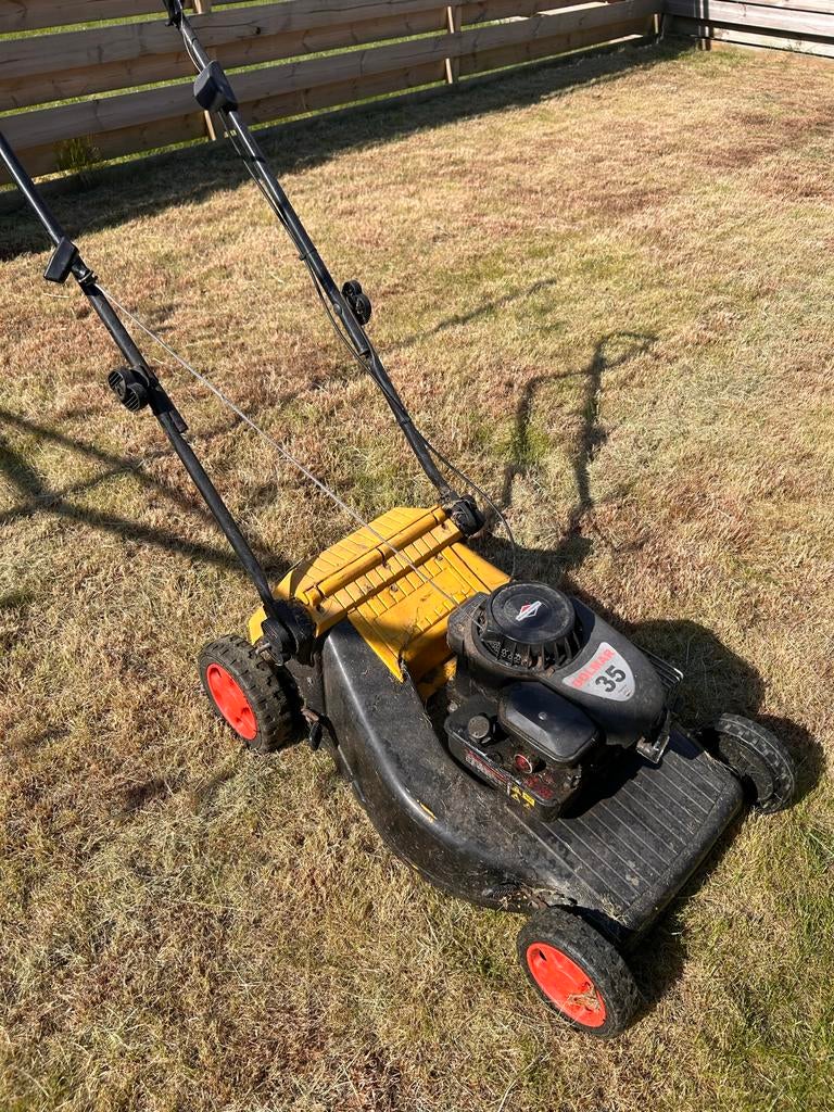 Benzine grasmaaier, Tuin en Terras, Ophalen, Gebruikt, Benzine-grasmaaier