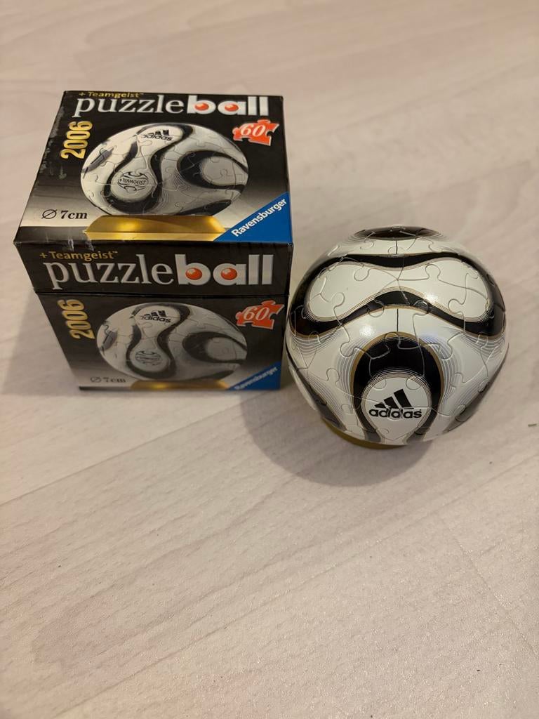 Ravensburger Puzzleball Adidas Teamgeist 2006 WK Voetbal, Ophalen of Verzenden, 10 tot 50 stukjes, Zo goed als nieuw, 6 jaar of ouder