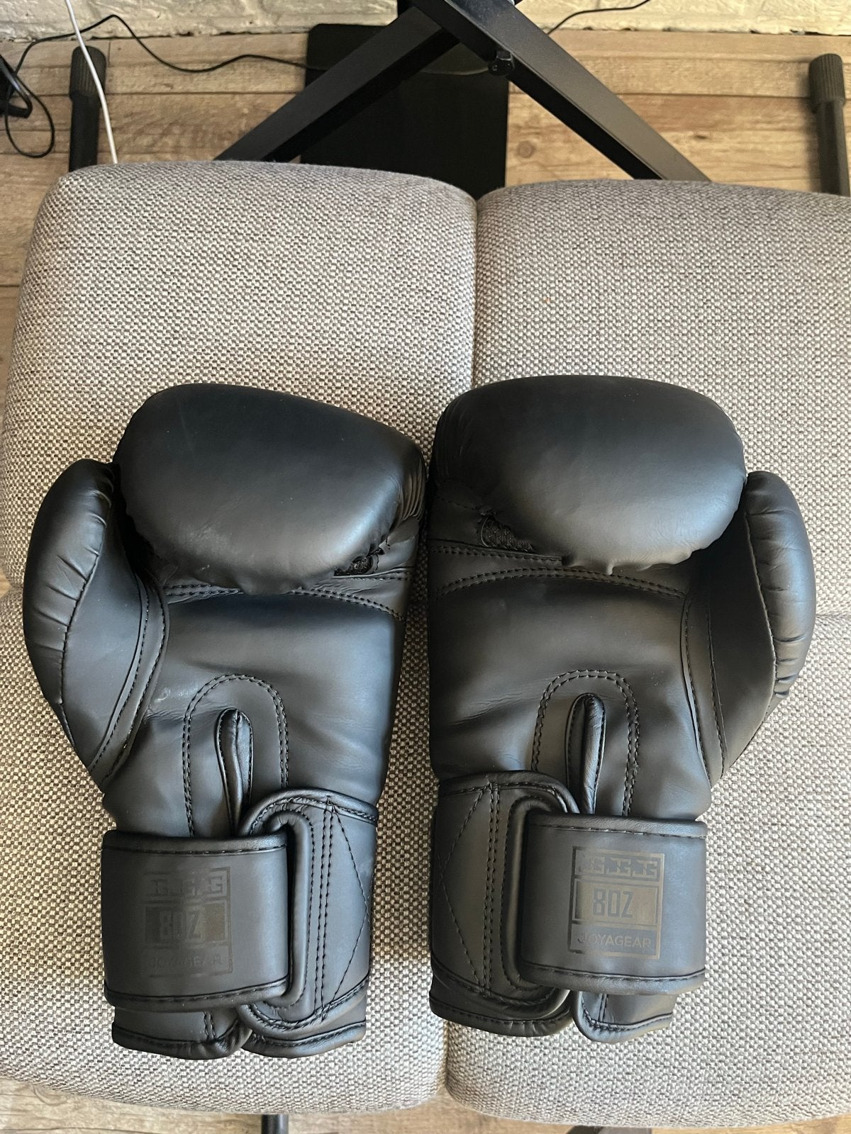 Joya Fight Gear Bokshandschoenen 8OZ - Zwart (Nieuwstaat), Ophalen of Verzenden, Zo goed als nieuw, Bokshandschoenen