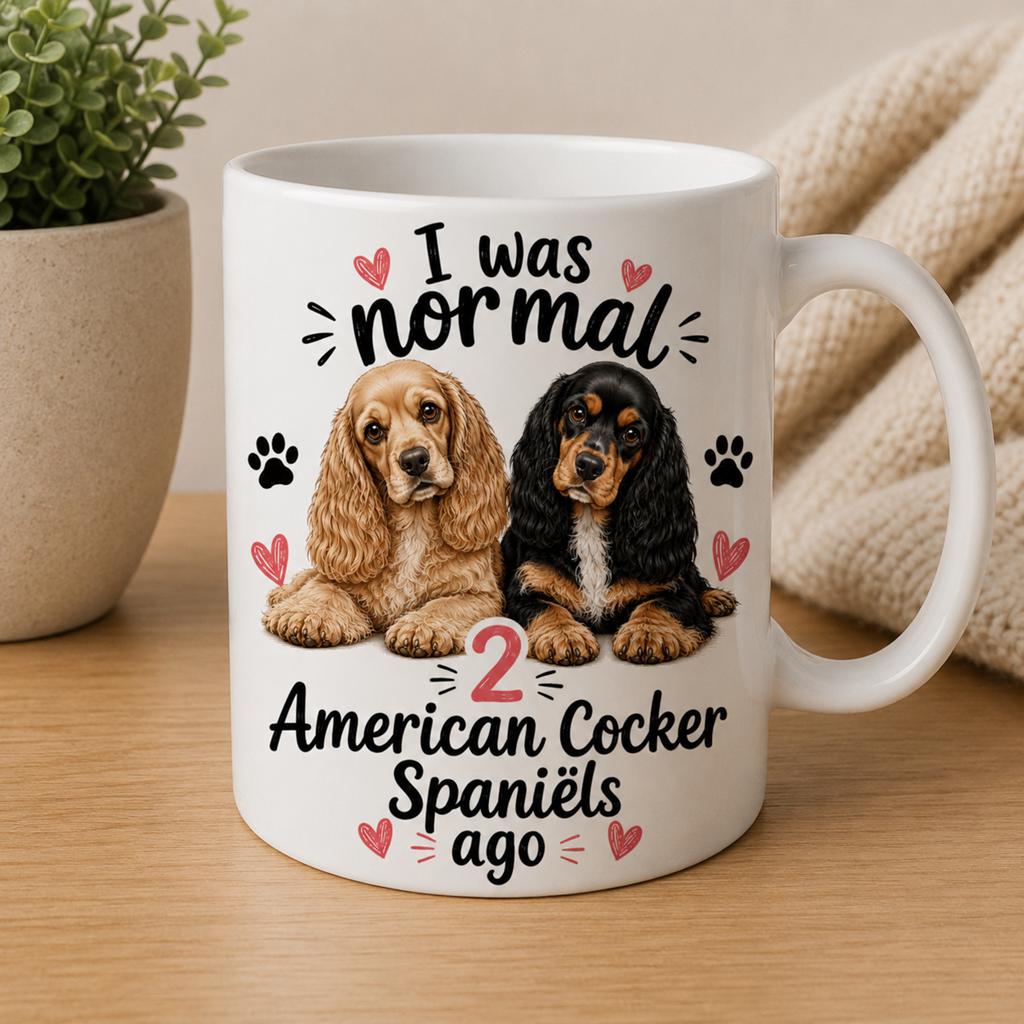 I was normal 2 American Cocker Spaniels ago - mok, Dieren en Toebehoren, Verzenden, Nieuw