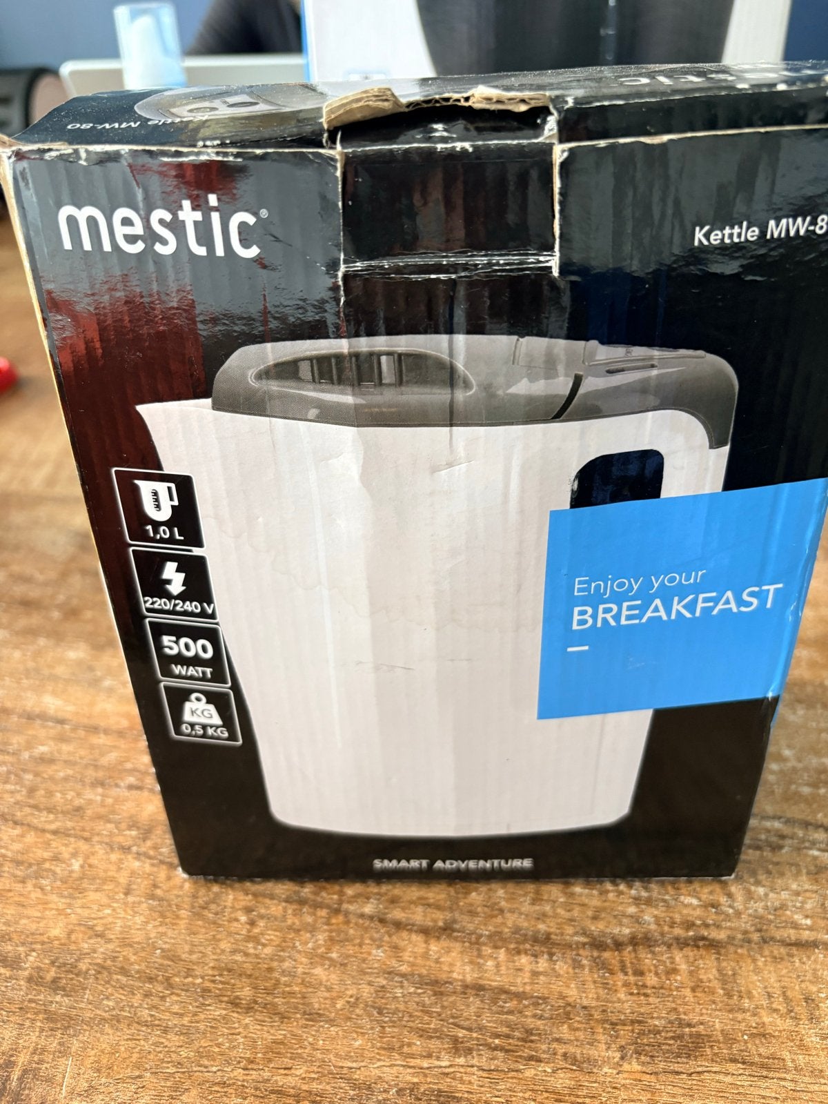 Mestic Camping Waterkoker 1.0L- Ideaal voor op reis!, Witgoed en Apparatuur, Waterkokers, Minder dan 1 liter, Ophalen of Verzenden