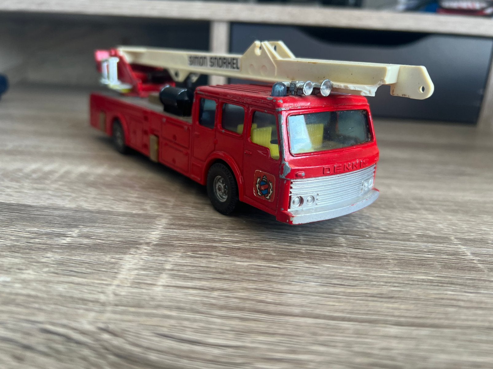 Corgi Major Toys simon snorkel uniek oud! Brandweer wagen, Ophalen of Verzenden, Gebruikt, Bus of Vrachtwagen, Corgi