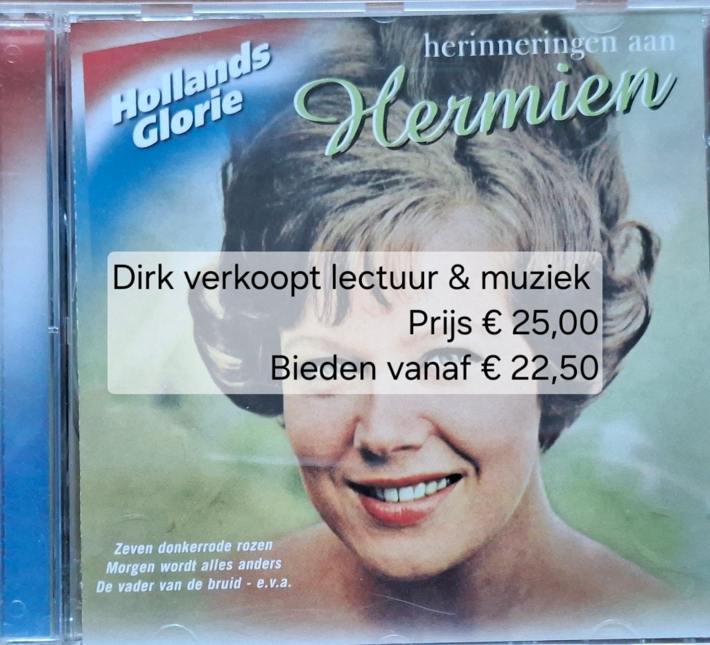 Herinneringen aan Hermien; Hollands Glorie (Gratis verzend.), Ophalen, Zo goed als nieuw, Levenslied of Smartlap, Verzamelalbum