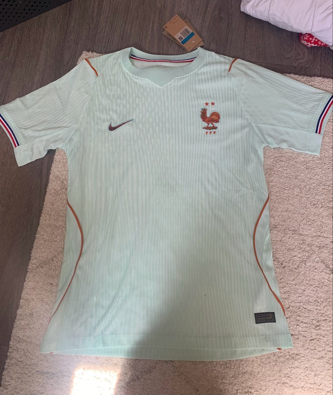 Frankrijk Uitshirt 2026 Spelersversie Maat M Nieuw, Maat M, Ophalen of Verzenden, Nieuw, Shirt