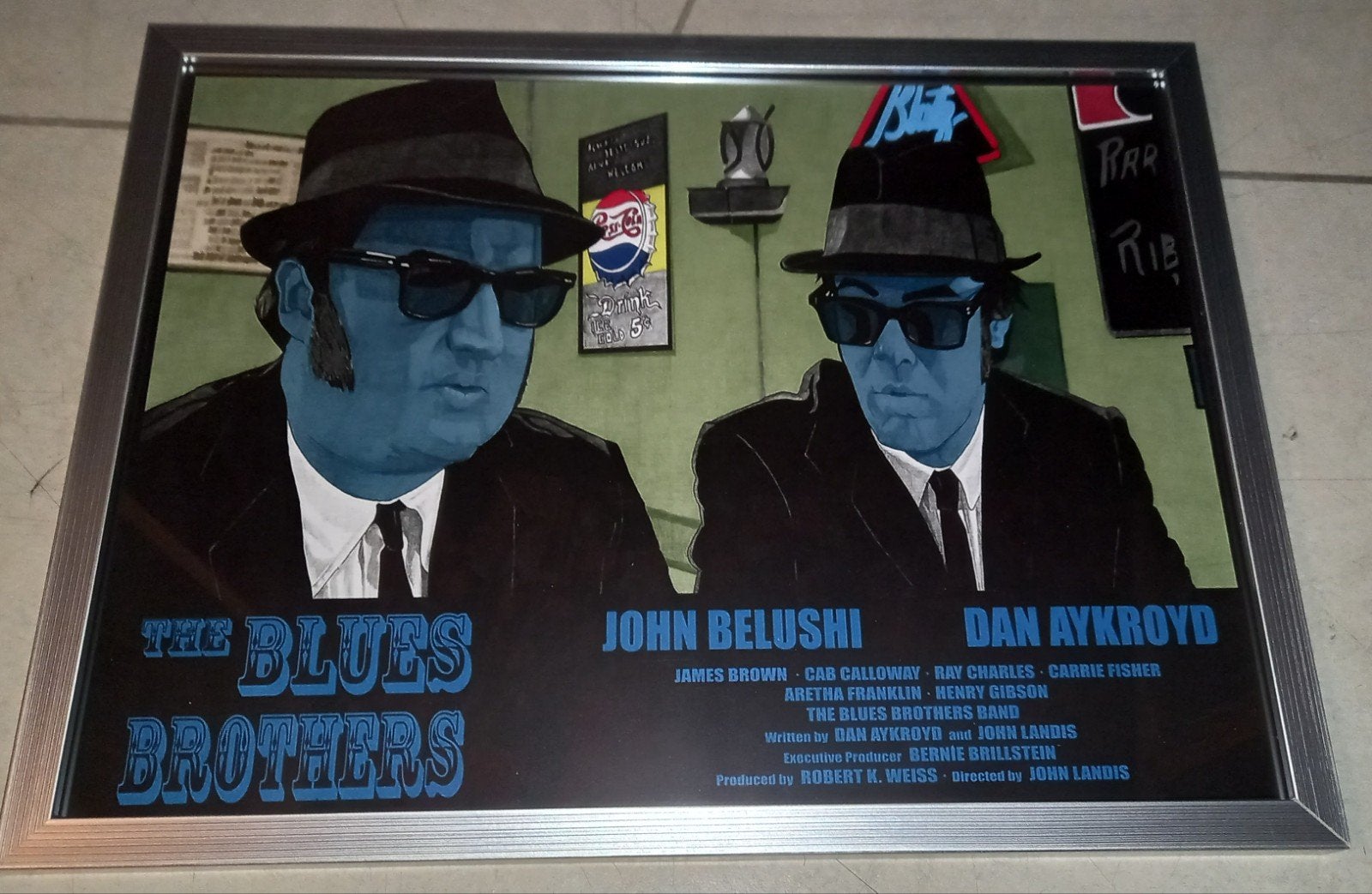 the blues brothers, Verzamelen, Ophalen of Verzenden, Zo goed als nieuw, A1 t/m A3, Film en Tv