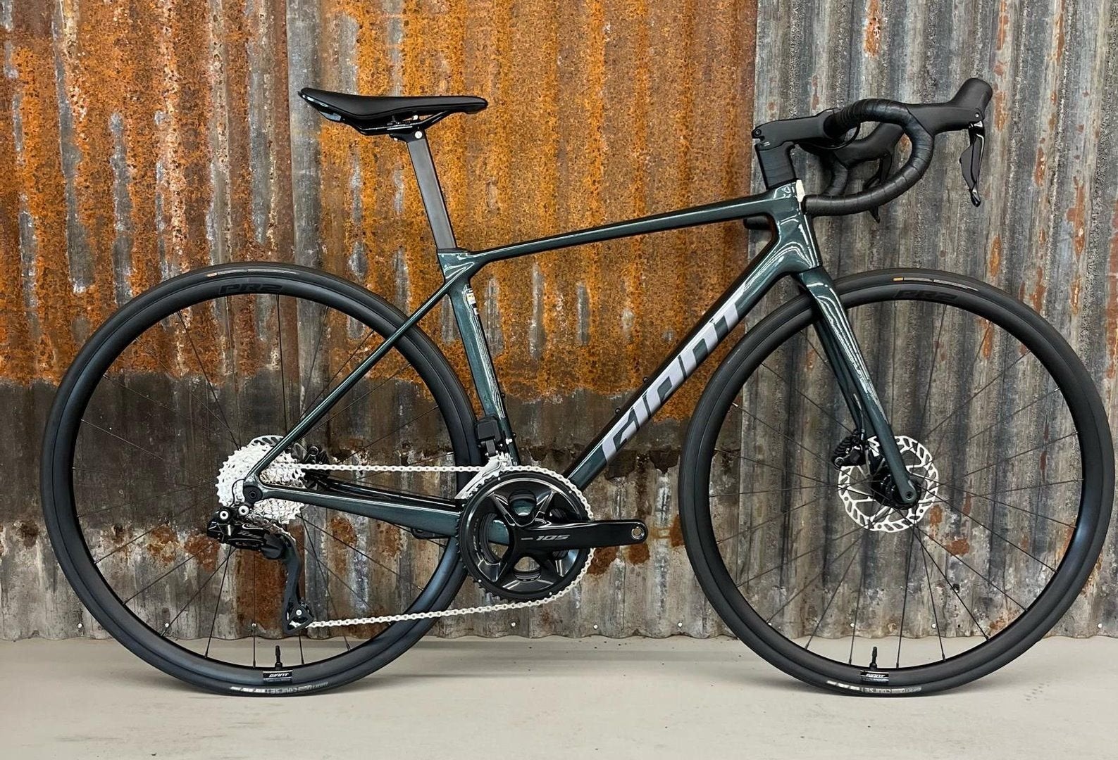 Giant TCR Advanced 1 28 inch S frame Shimano 105 Di2 2 x 12, Fietsen en Brommers, 28 inch, Carbon, -, Heren