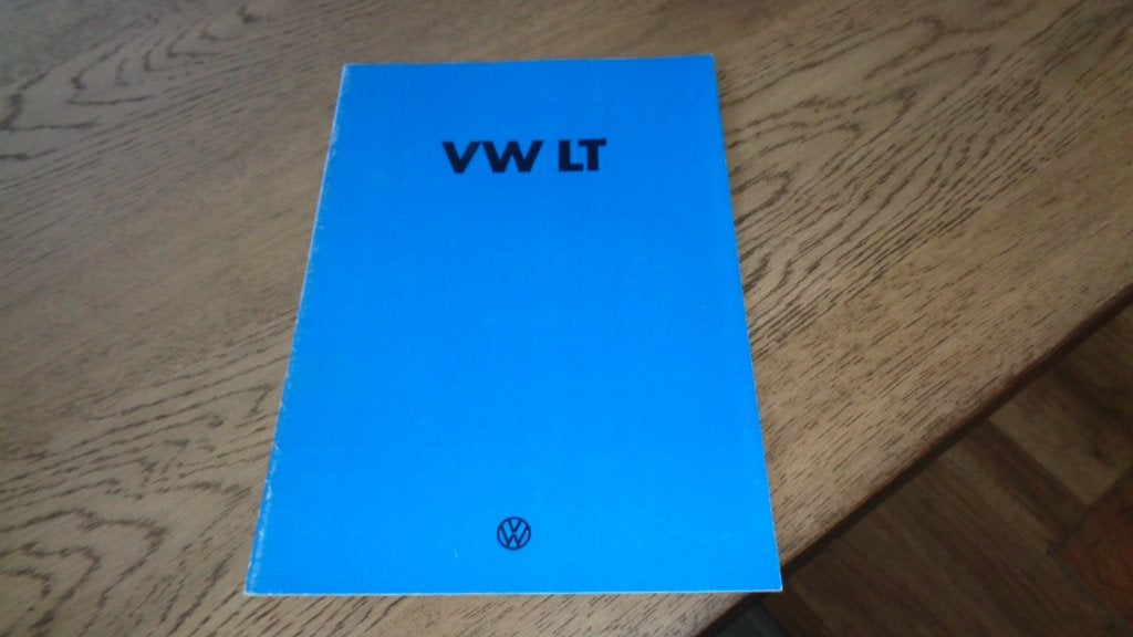 Folder VW LT modellen   1-1978, Verzenden, Gelezen, Volkswagen