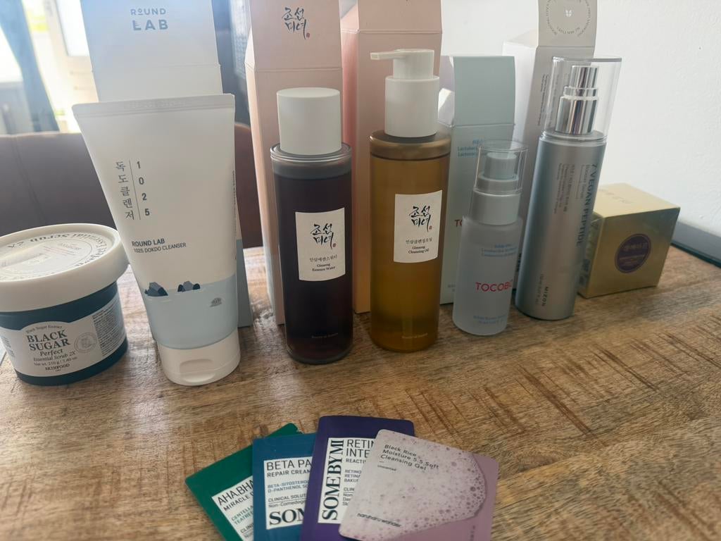 Korean skincare, Ophalen of Verzenden, Zo goed als nieuw, Gehele gezicht