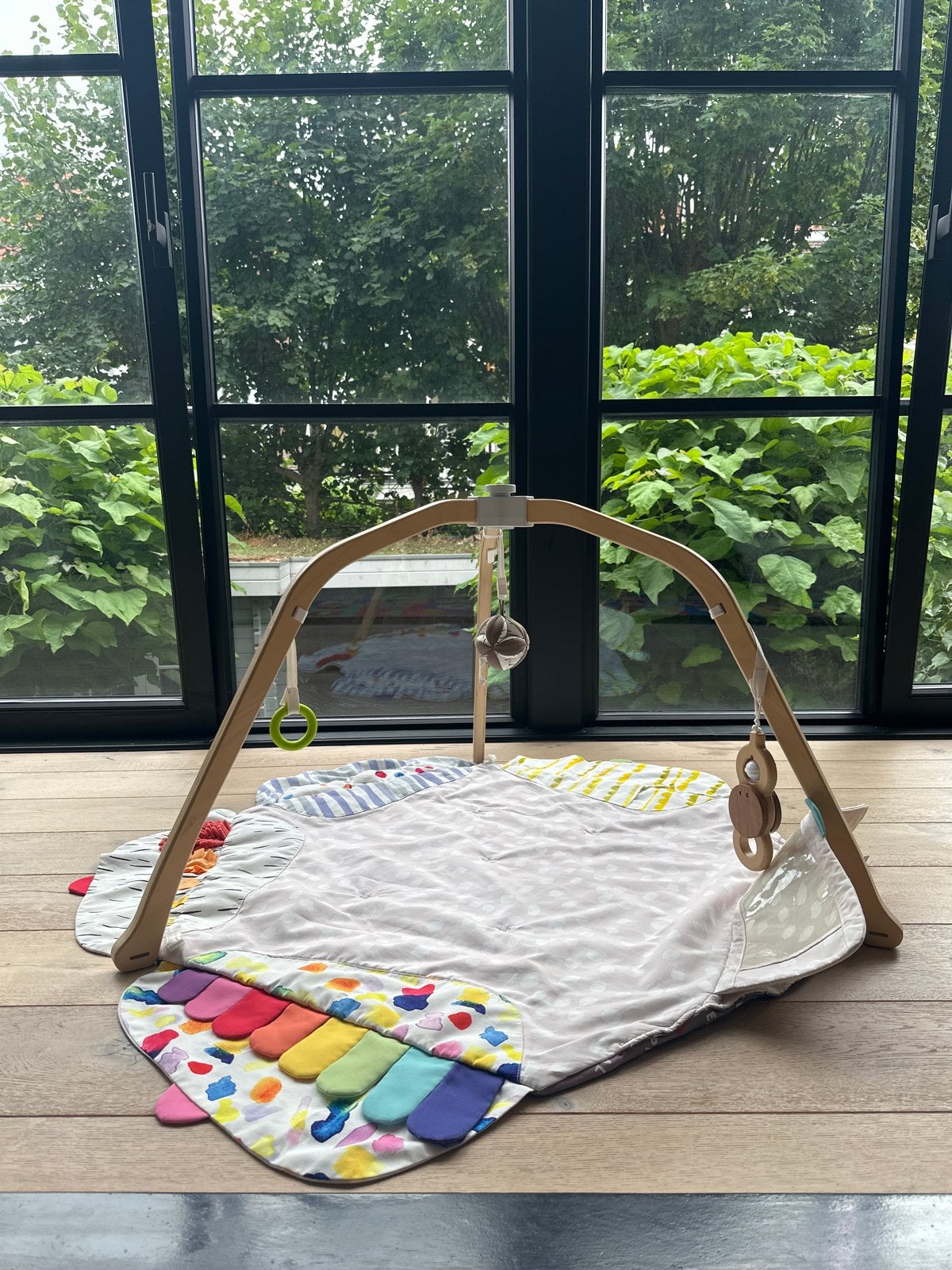 Lovevery babygym en speelmat - Zo goed als nieuw, Ophalen, Zo goed als nieuw, Babygym, Met geluid