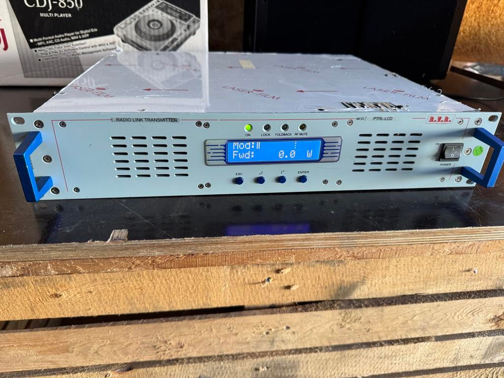 RVR Ptrl-Lcd Straalzender - Radio Link Transmitter, Ophalen of Verzenden, Gebruikt, Zender