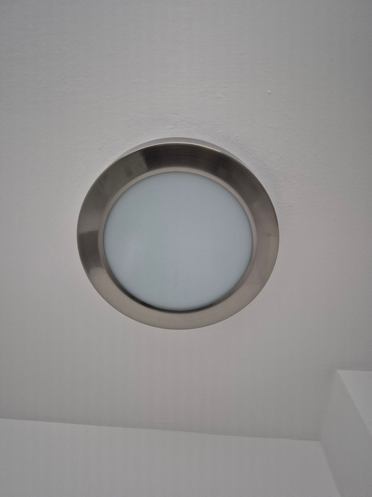 plafondlamp rond metaal, Ophalen, Gebruikt, Overige lichtbronnen, Overige merken