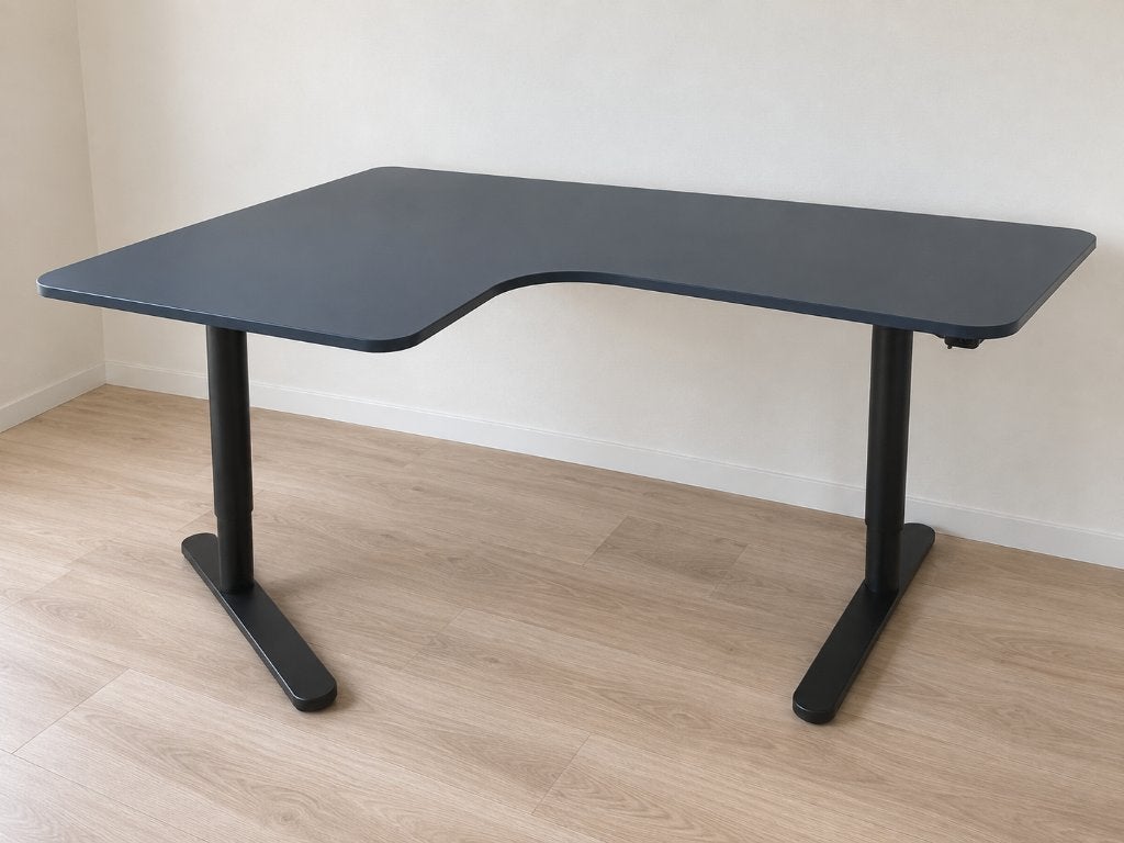 bureau, Ophalen, 160 cm, Gebruikt, Hoekbureau