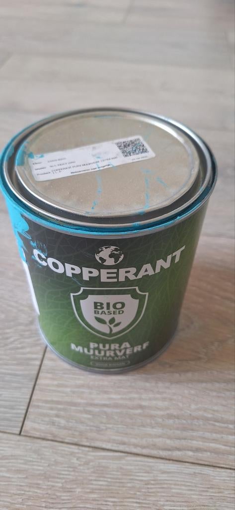 Copperant Pura Muurverf Extra Mat - S1050-B20G, Ophalen, Gebruikt, Blauw, Verf