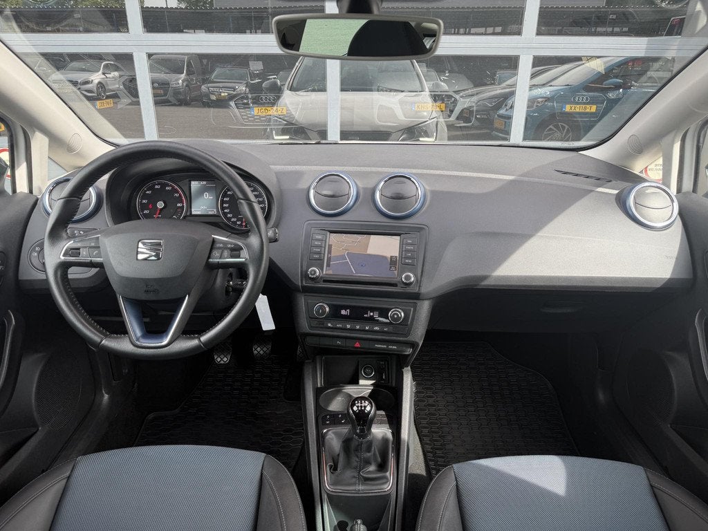 SEAT Ibiza 1.2 TSI Connect Clima| Navi| Led, Auto's, Voorwielaandrijving, Euro 5, Stof, Zwart