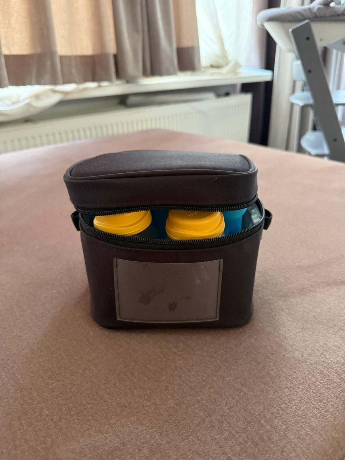 Medela koeltas, Ophalen of Verzenden, Zo goed als nieuw, Flessen- of potjesverwarmer, Medela