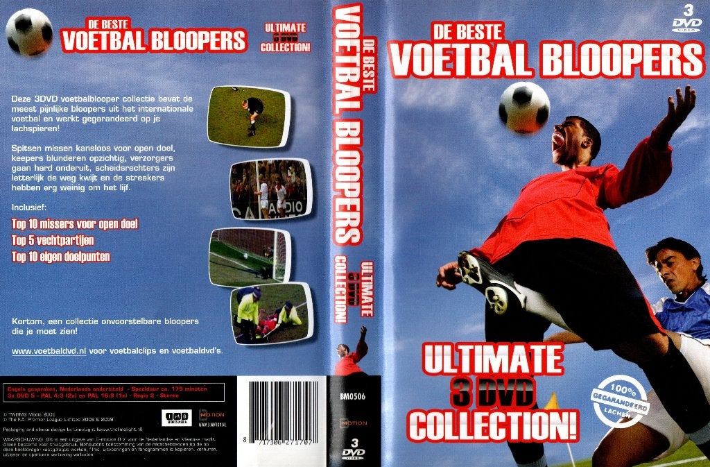De beste voetbal bloopers, Alle leeftijden, Ophalen of Verzenden, Zo goed als nieuw, Overige typen