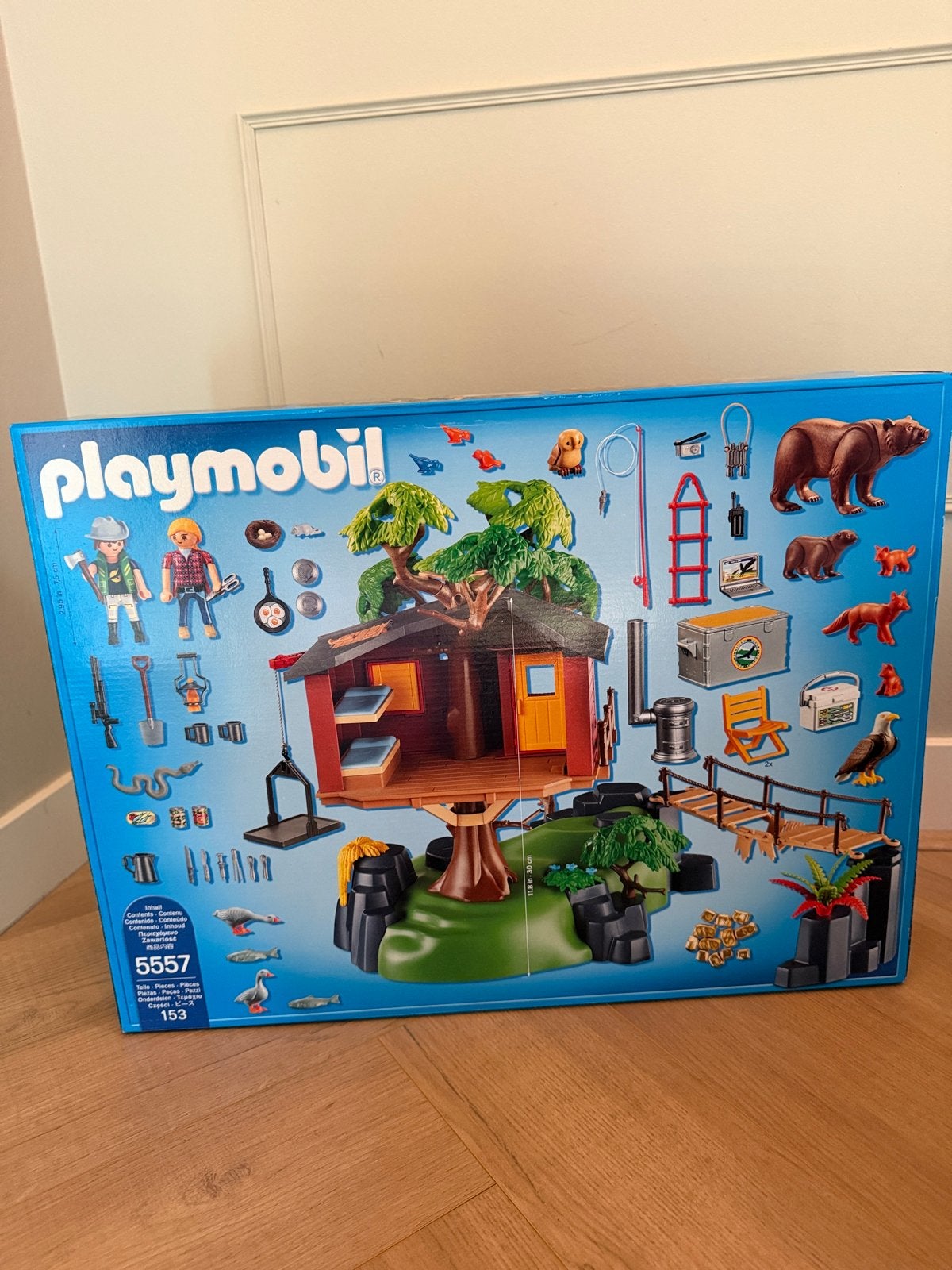 Playmobil Wild Life Boomhut 5557 - Nieuw in doos, Ophalen, Wild life, Gebouw, Complete set