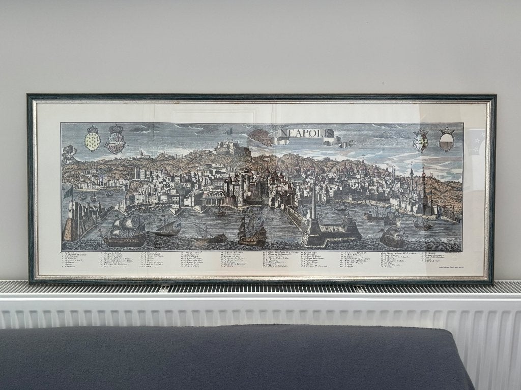 Lijst (Napels), Ophalen, Ingelijst werk, Zo goed als nieuw, 49 cm
