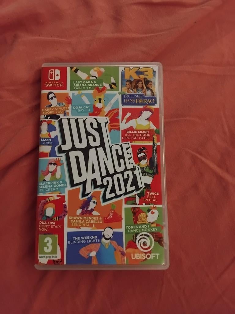 Just Dance 2021 Nintendo Switch + Joy-Con polsbandjes, Ophalen, Muziek, Eén computer, Zo goed als nieuw