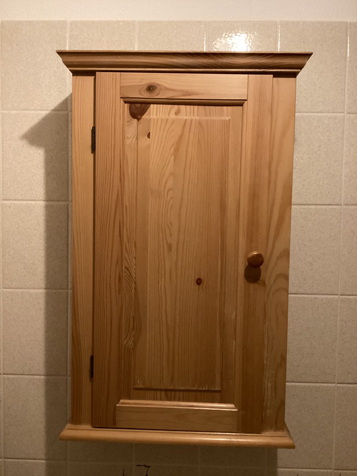Leuk houten kastje, kan ook geverfd worden eventueel, Ophalen, Gebruikt